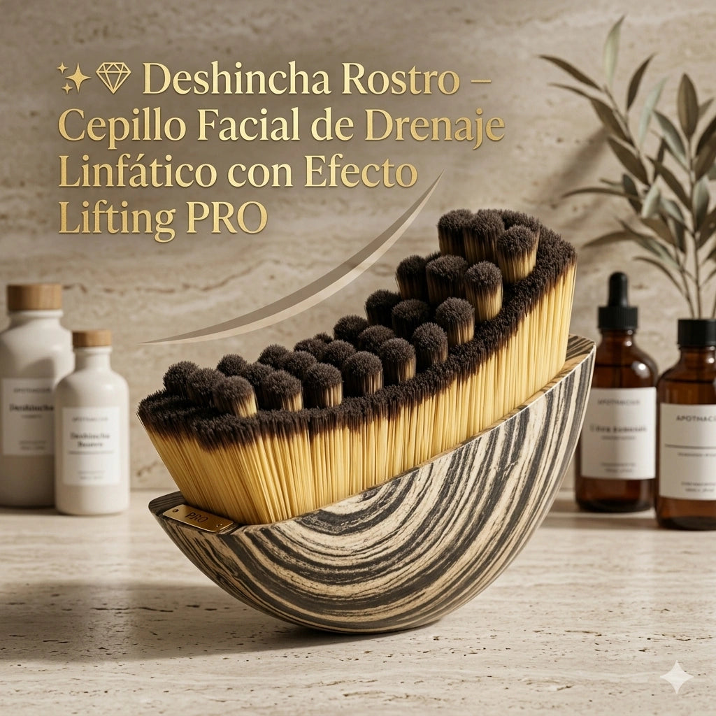 ✨💎 Deshincha Rostro – Cepillo Facial de Drenaje Linfático con Efecto Lifting PRO