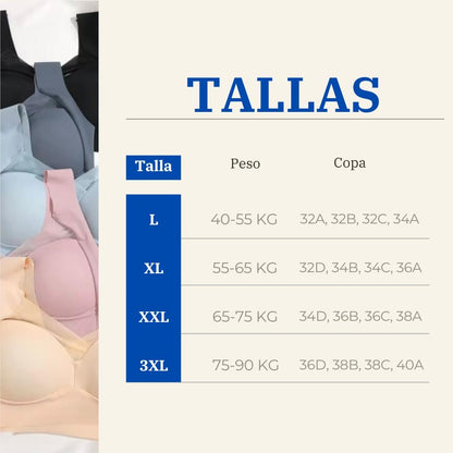 ✨ ZENCHIC COMFORT BRA™ ✨ 💖 EL SUJETADOR SIN TIRANTES QUE SE ADAPTA A TU CUERPO TODO EL DÍA 💖 🌿👙☁️