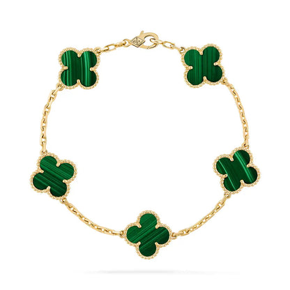 🍀✨ PULSERA TRÉBOL VAN CLEEF® RODINADA UNISEX ✨🍀 🎁 PROMO 2X1 + CAJA DE REGALO 🎁
