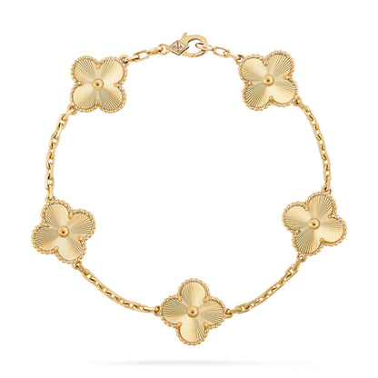 🍀✨ PULSERA TRÉBOL VAN CLEEF® RODINADA UNISEX ✨🍀 🎁 PROMO 2X1 + CAJA DE REGALO 🎁