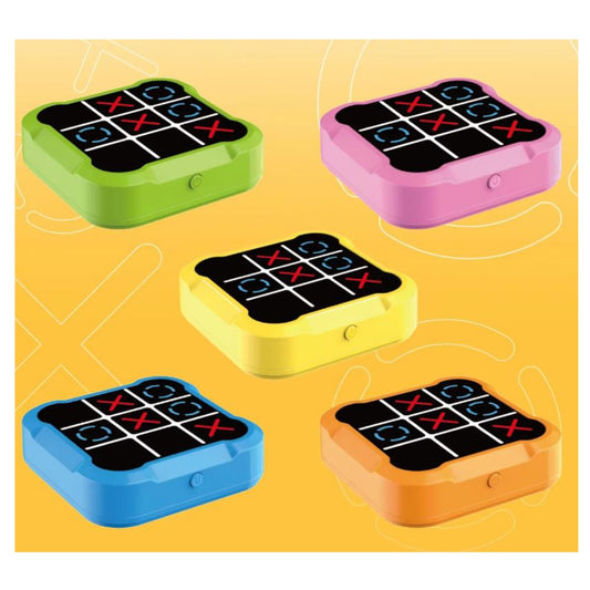 Triki Digital Portátil 4-en-1 🎮 – Juego Interactivo con Pantalla LCD 📱, Luces LED 💡