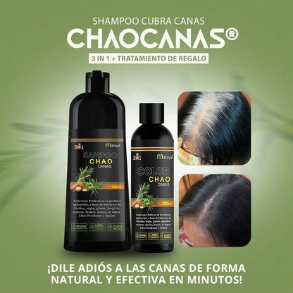 SHAMPOO NO MAS CANAS - RECUPERA TU COLOR Y JUVENTUD ✨