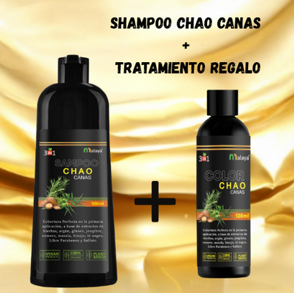 SHAMPOO NO MAS CANAS - RECUPERA TU COLOR Y JUVENTUD ✨