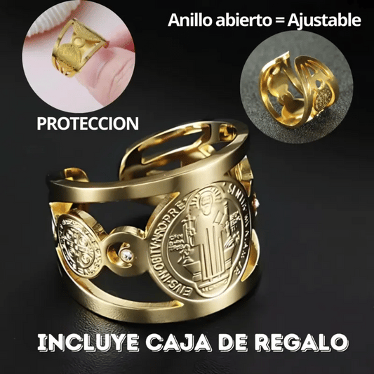 🛡️✨ ANILLO PROTECTOR DE SAN BENITO ✨🛡️
