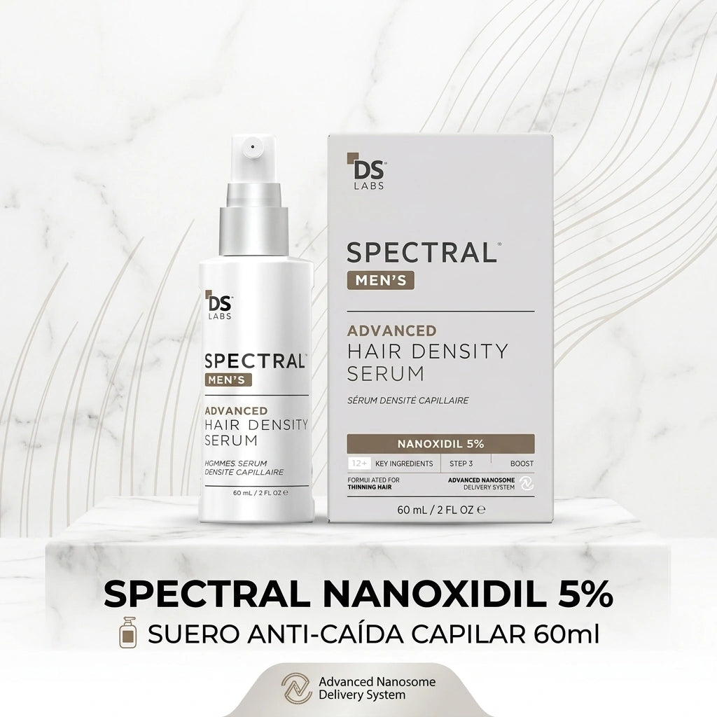 Spectral Nanoxidil 5% 🧴 Suero Anti-Caída Capilar 60ml
