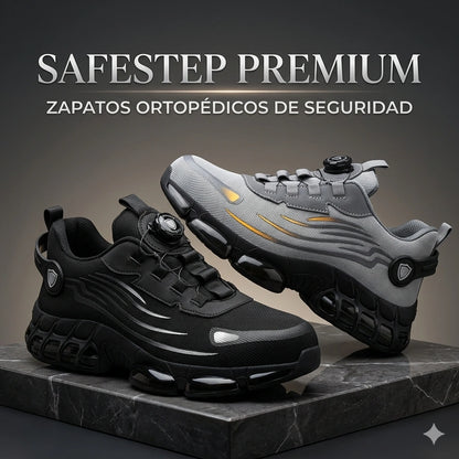 🛡️ SAFESTEP PREMIUM – ZAPATOS ORTOPÉDICOS DE SEGURIDAD 👟⏐ Protección total, confort sin esfuerzo y estilo moderno para profesionales que no se detienen.