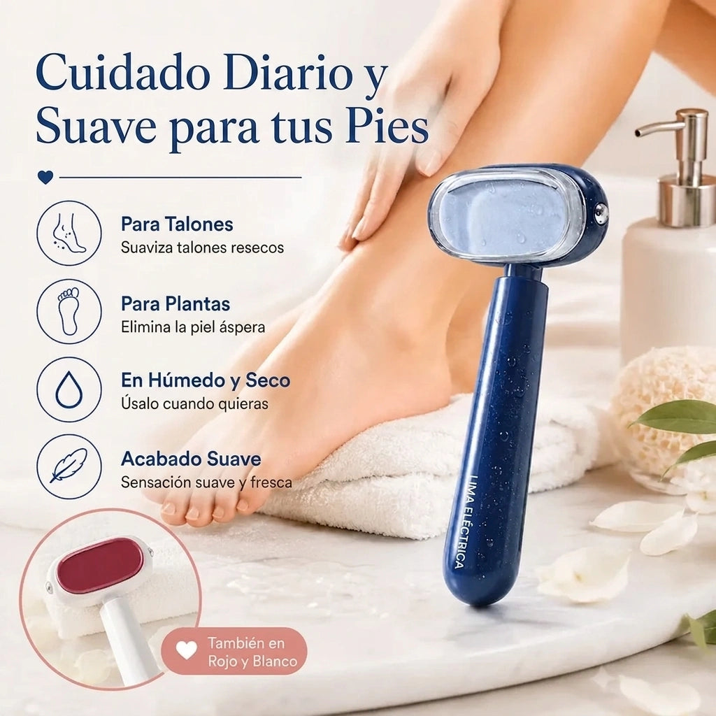 PieSuave Pro™  - Removedor de callos de doble cara para pies, con cuchilla reemplazable de acero inoxidable 🦶