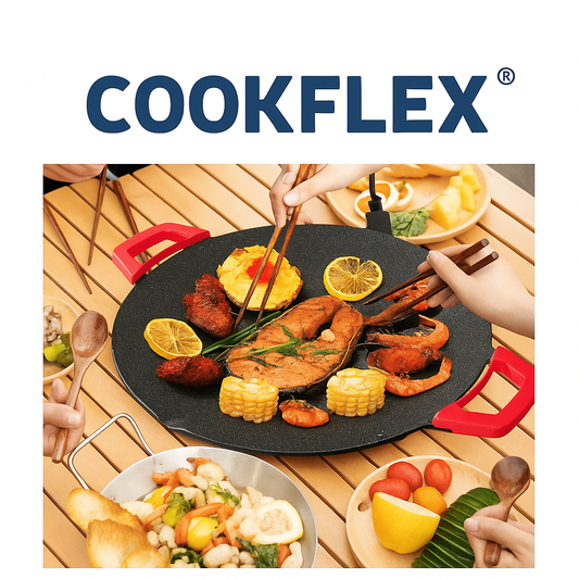 🔥🍳 COOKFLEX™ – SARTÉN DE PIEDRA VOLCÁNICA ANTIADHERENTE (¡COCINA SIN ACEITE Y SIN QUE NADA SE PEGUE!) 🚫🧈🔥