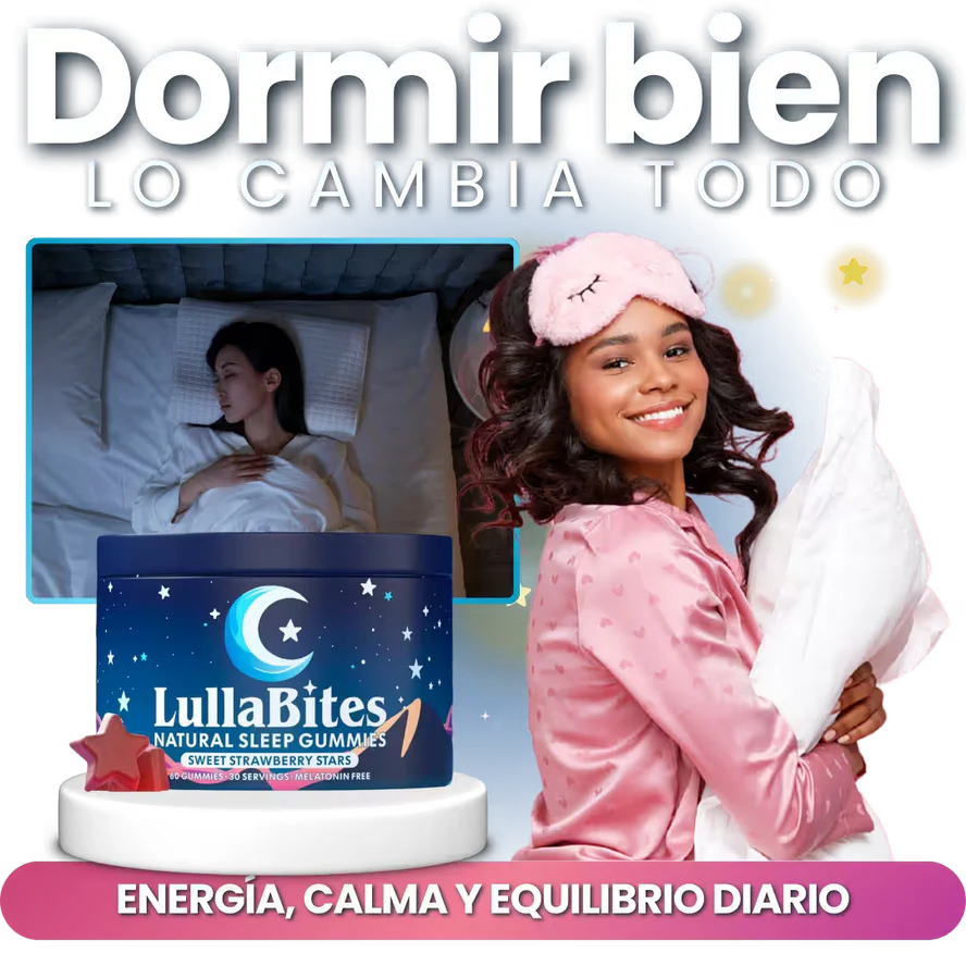 LULLABITES - GOMAS CONTRA EL INSOMNIO Y LA ANSIEDAD